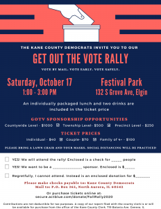 Get Out the Vote Rally! @ Festival Park