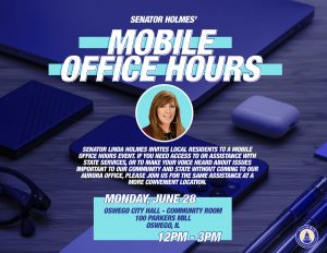 Linda Holmes Mobile Office Hours @ Oswego City Hall