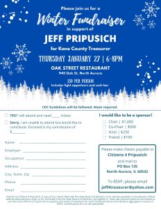 Jeff Pripusich for Treasurer Fundraiser @ Oak Street Restaurant