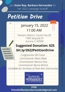 Rep. Hernandez Petition Drive @ Painters District Council #30