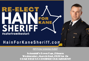 Hain for Kane Petition Signing Event @ Schmidt's Town Tap