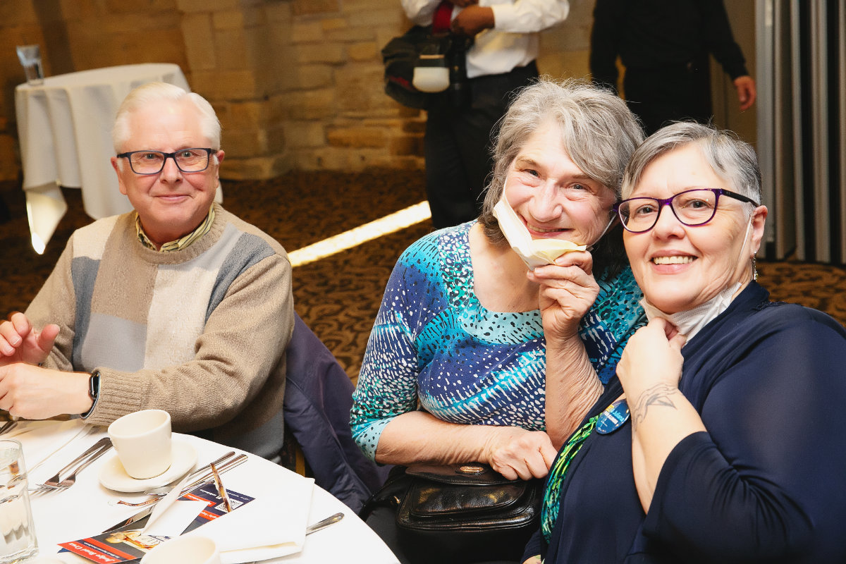 Supporters at the Kane County Democrats 2022 Truman Dinner