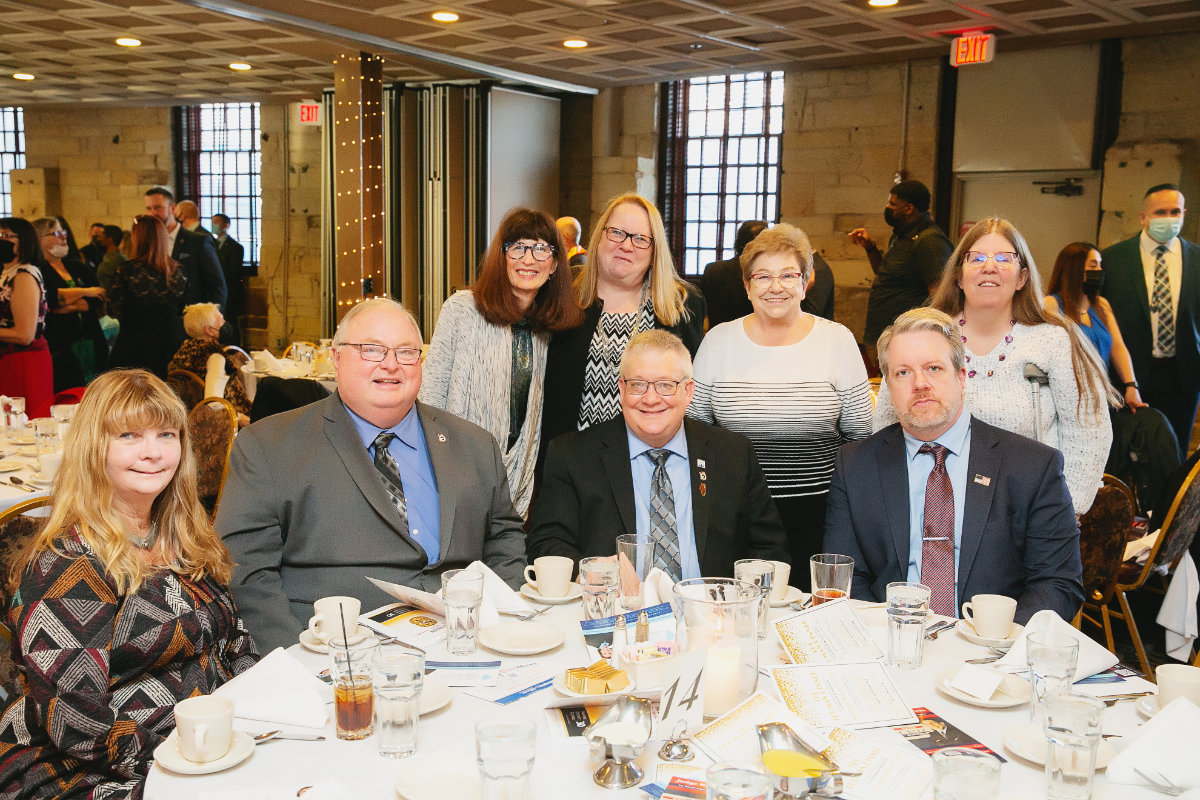 Supporters at the Kane County Democrats 2022 Truman Dinner