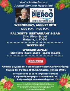 Corinne Pierog is Marching to 2024 Fundraiser @ Pal Joey's