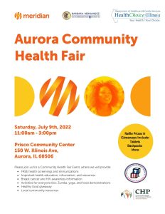 Aurora Community Health Fair @ Prisco Community Center