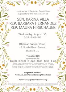Summer Reception @ Sidecar Supper Club