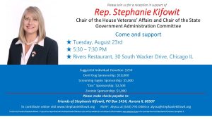 Stephanie Kifowit Fundraiser @ Rivers Restaurant