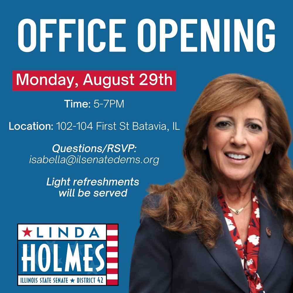 Linda Holmes Office Opening