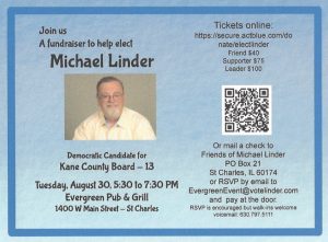 Michael Linder Fundraiser at Evergreen Pub & Grill @ Evergreen Pub & Grill