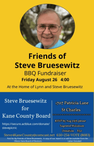 Steve Bruesewitz BBQ Fundraiser @ Home of Lynn and Steve Bruesewitz