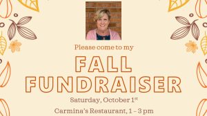 Cherryl Strathmann Fall Fundraiser @ Carmina’s Restaurant