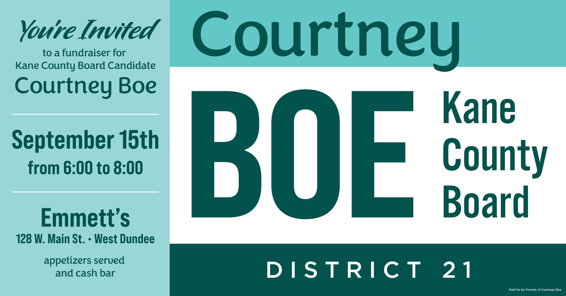 courtney boe for kane county board