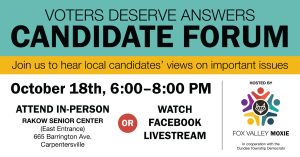 Voters Deserve Answers Candidate Forum @ Rakow Senior Center