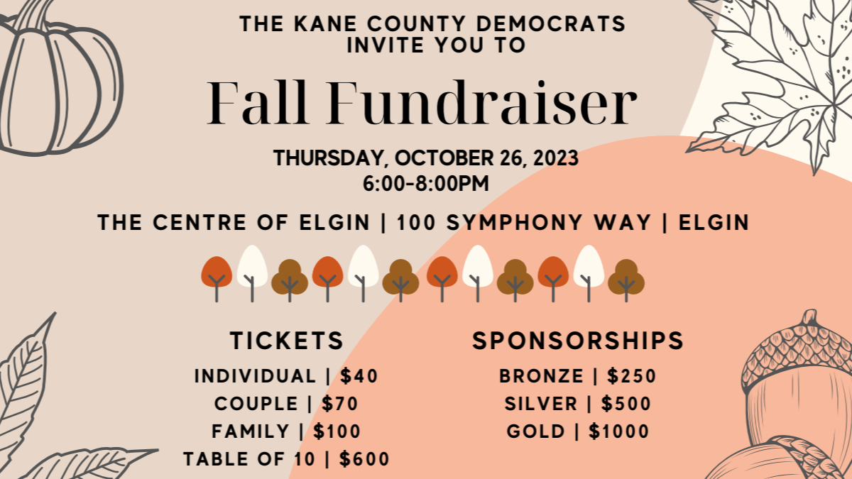 kane dems fall fundraiser