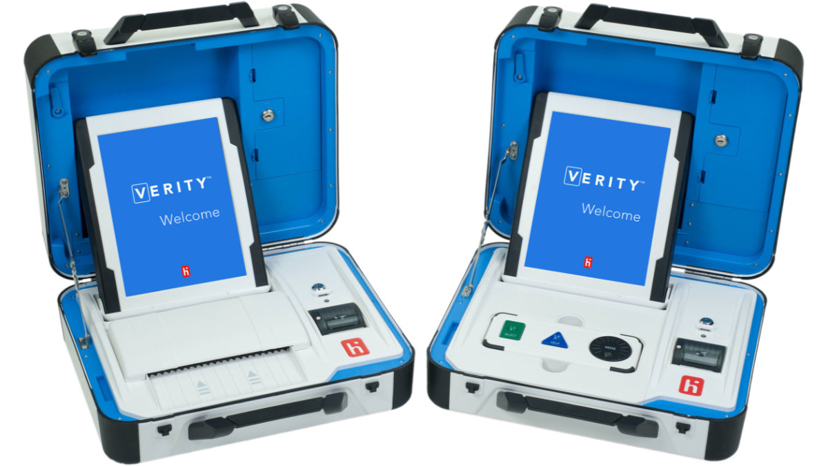 verity voting system