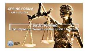 KCDW Forum | Justice Partners: The Impact of Women on the Justice System @ Geneva Public Library District