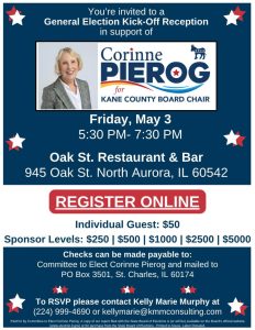 Corinne Pierog Campaign Kick-Off @ Oak St. Restaurant & Bar