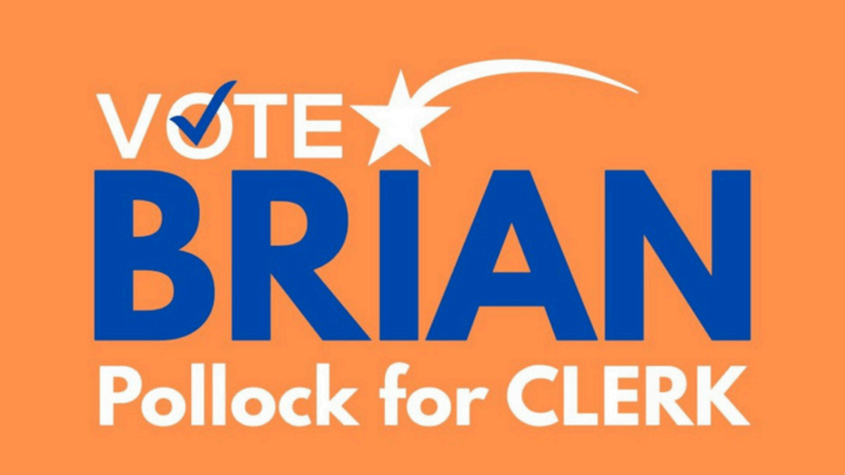 brian pollock for clerk