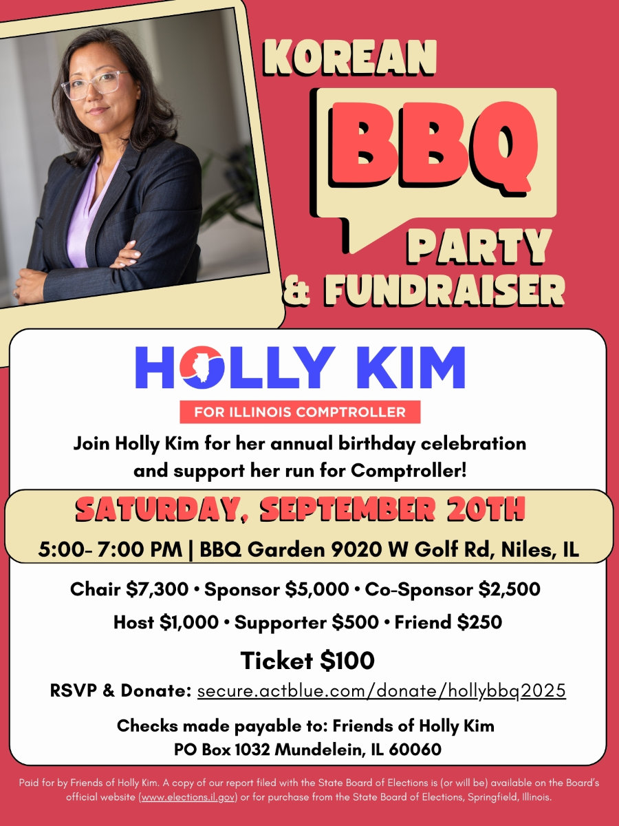 holly kim annual birthday fundraiser