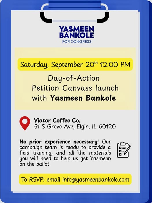 yasmeen bankole day of action