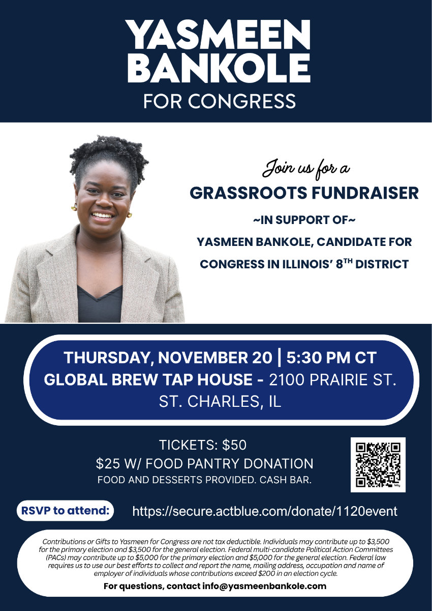 yasmeen fundraiser flyer