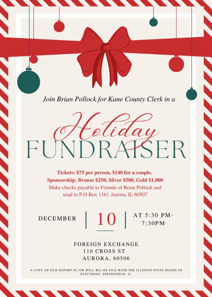 brian pollock holiday fundraiser