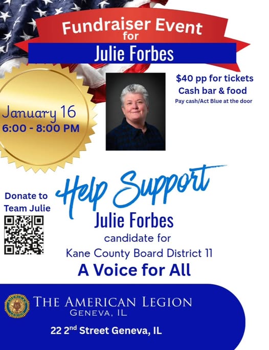 julie for kane fundraiser