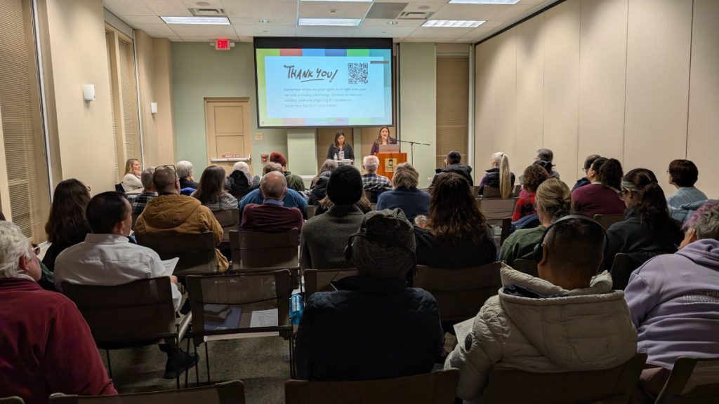 know your rights workshop