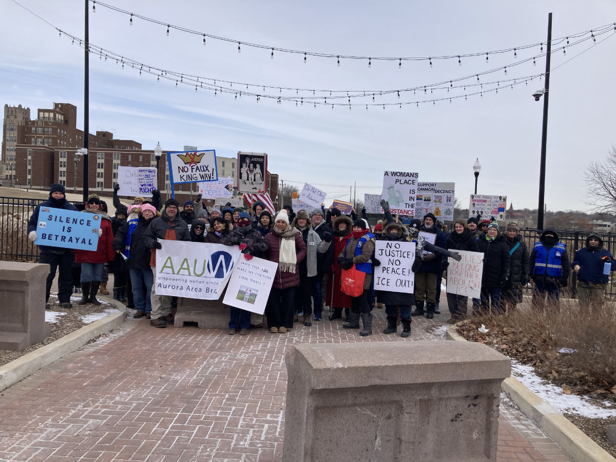 aurora protest
