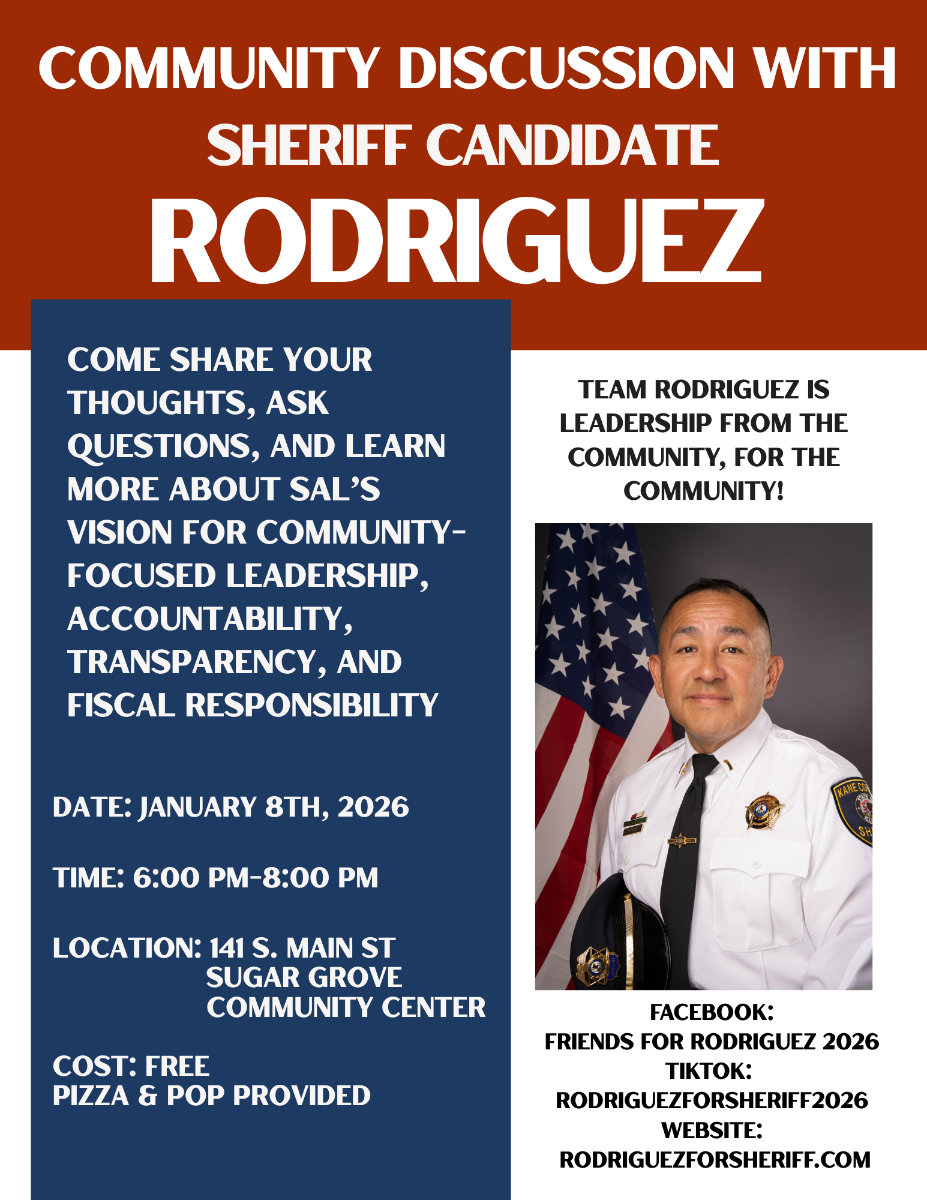 community discussion with rodriguez