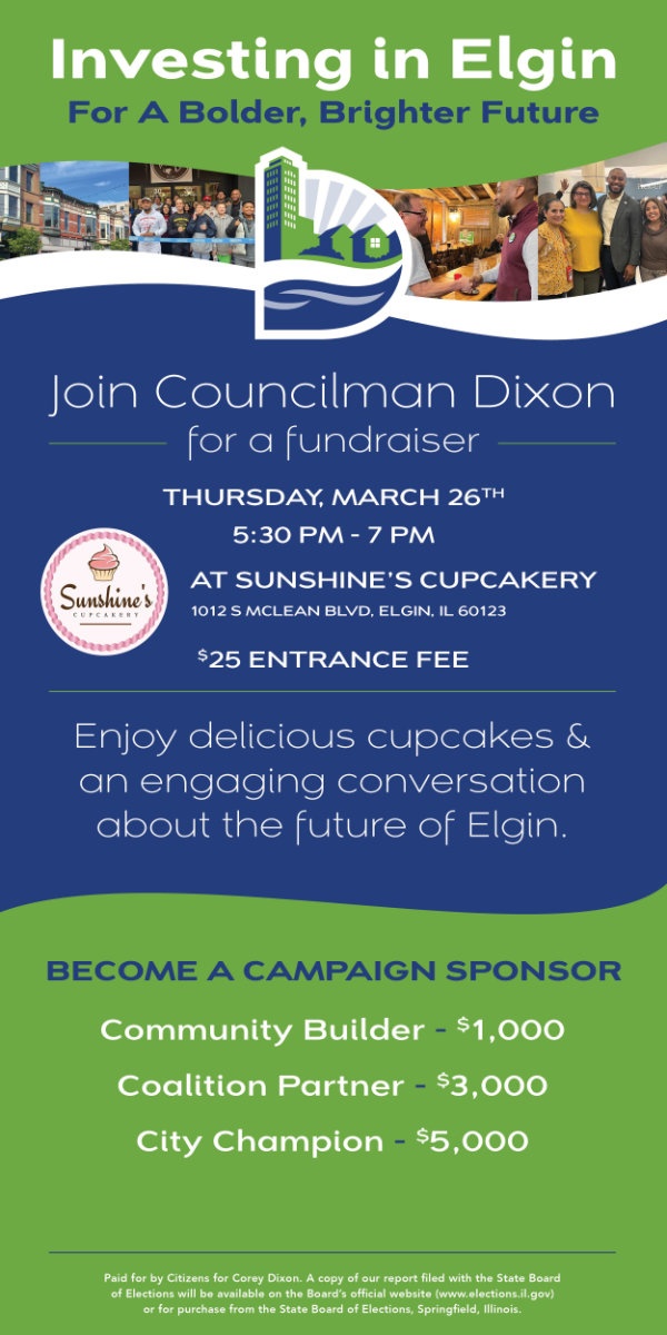 corey dixon fundraiser