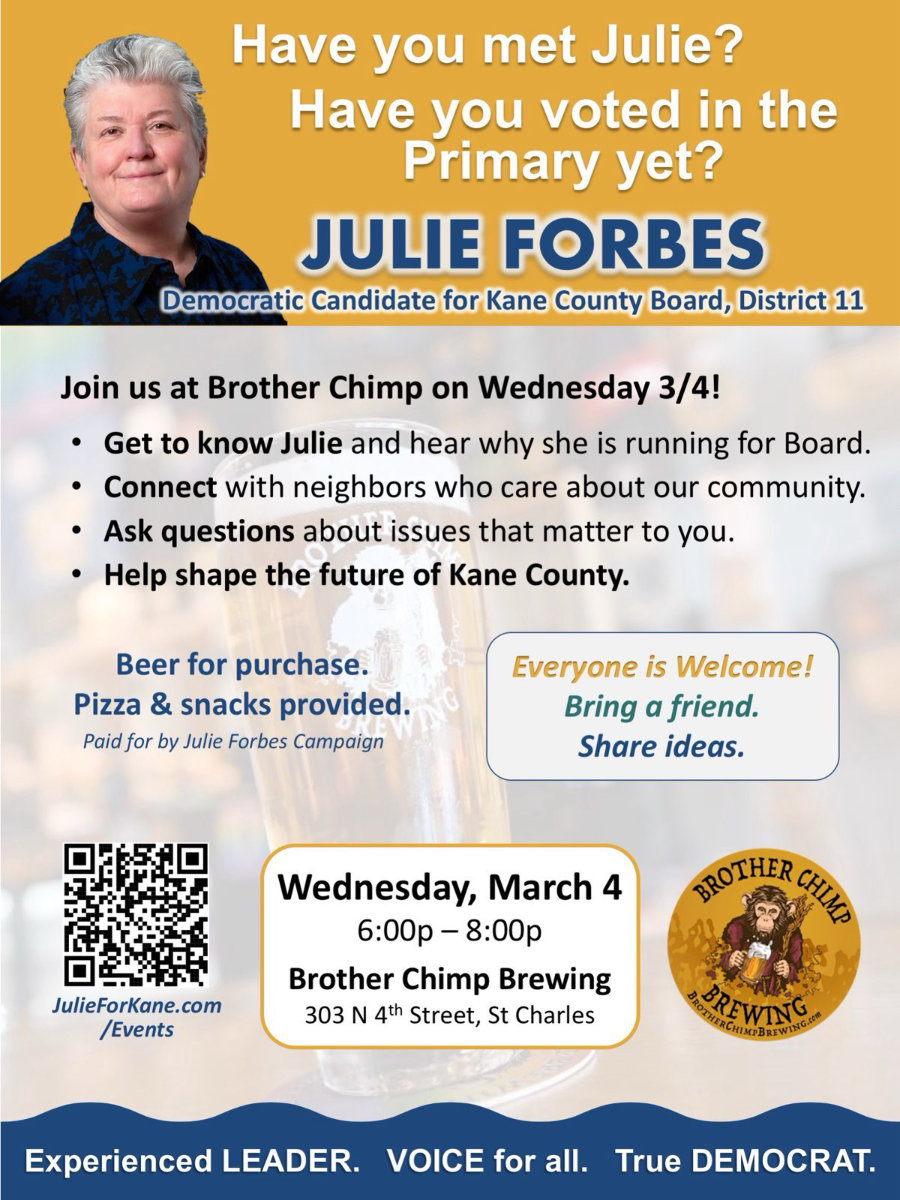 julie forbes flyer