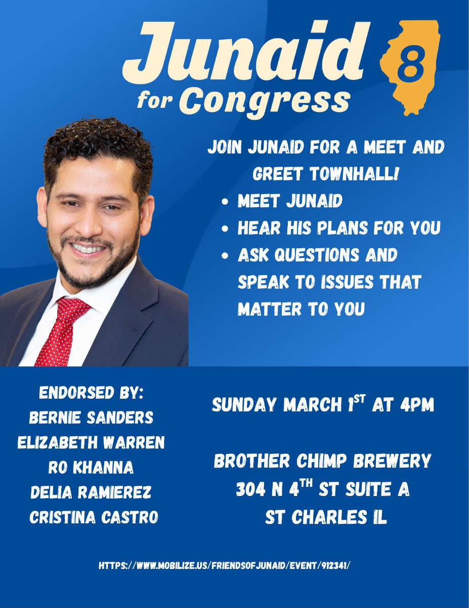 junaid town hall march 1