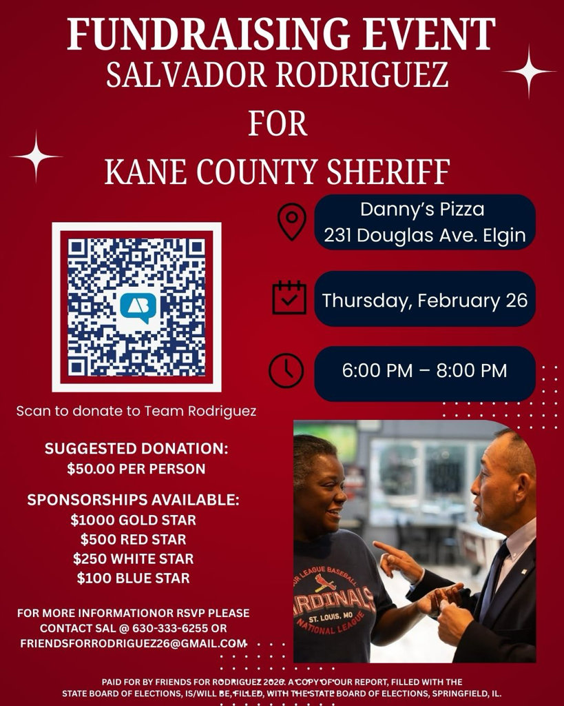 sal rodriguez fundraiser