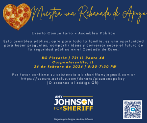 town hall for bg pizzeria spanish version