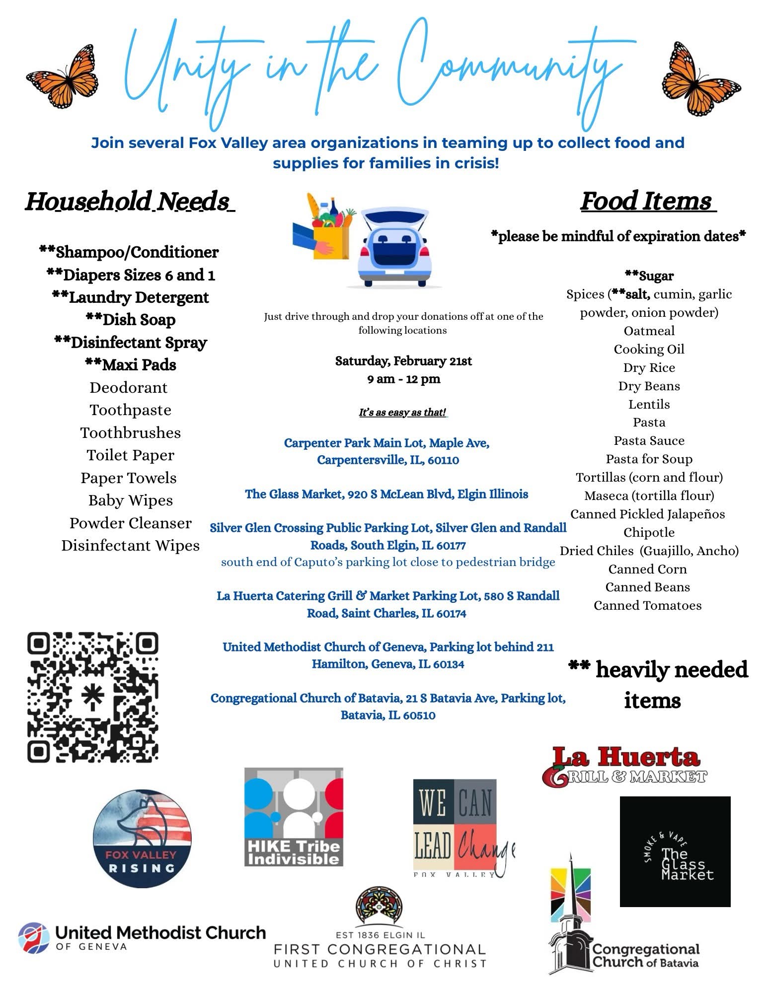 unity in the community feb 21 2026