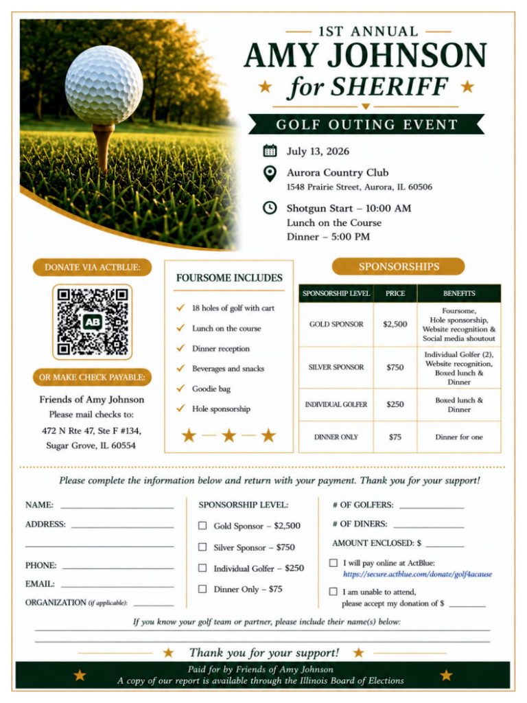 amy johnson golf flyer 2026