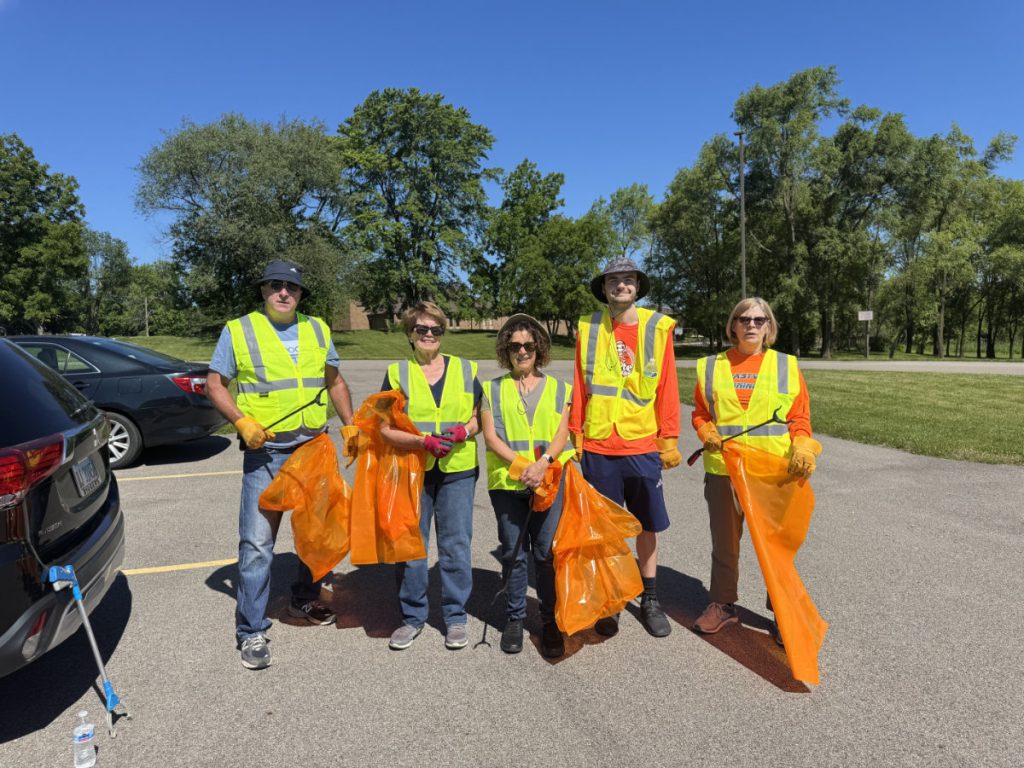 elgin township democrats highway cleanup 6 20 2026 04
