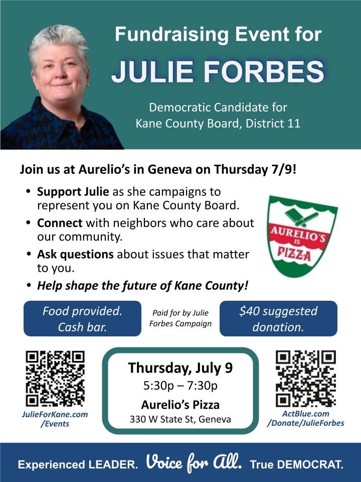 julie forbes fundraiser
