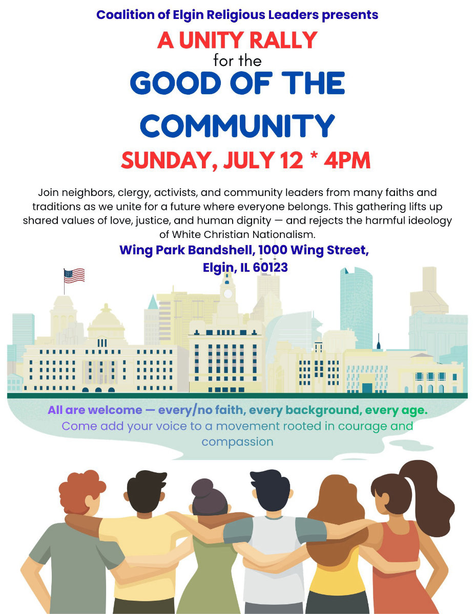 unity rally for the good of the community