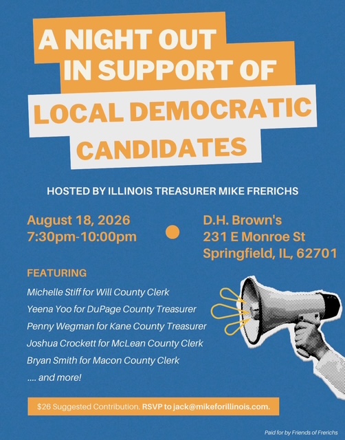 A Night of Support for Local Candidate
