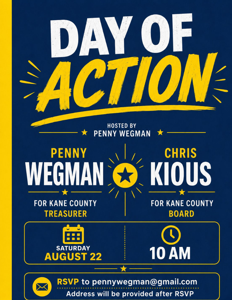 day of action kious flyer