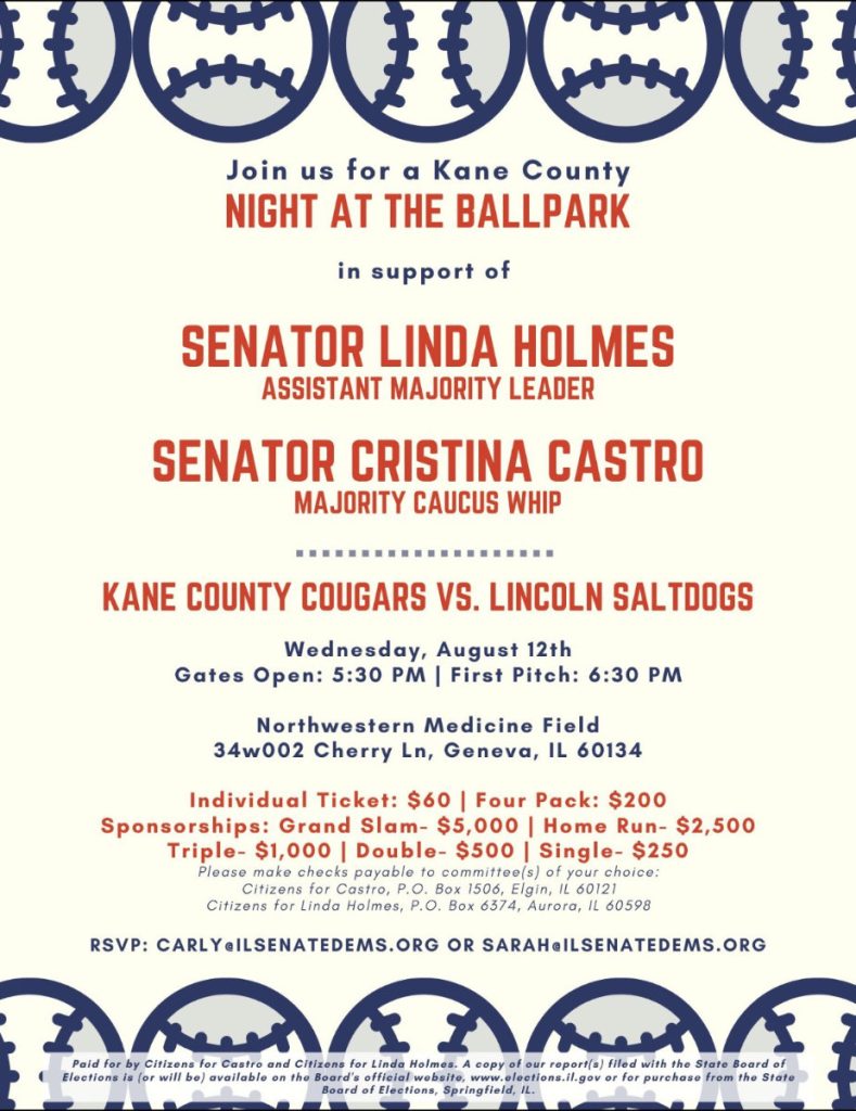Linda Holmes and Christina Castro Night at the Ballpark