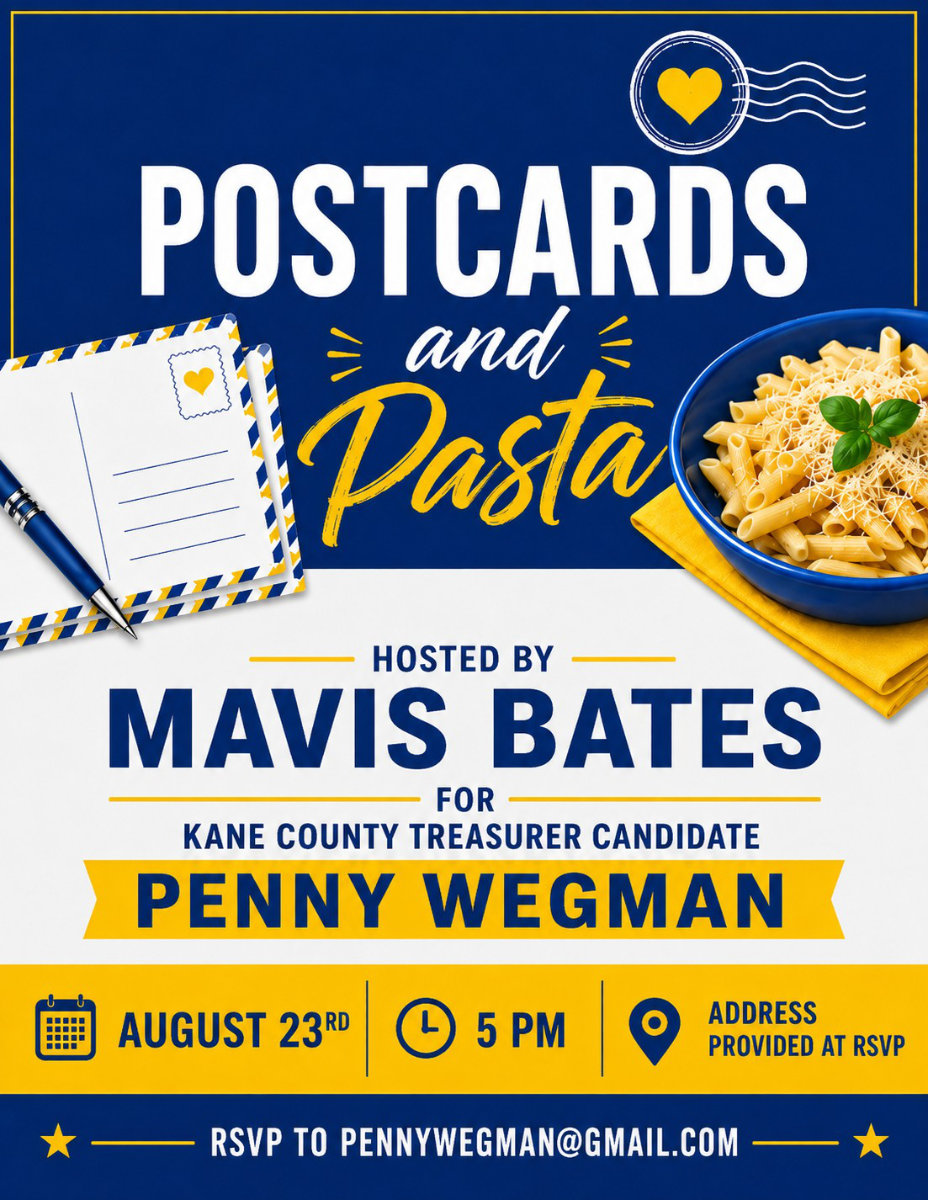 pasta and postcards bates flyer