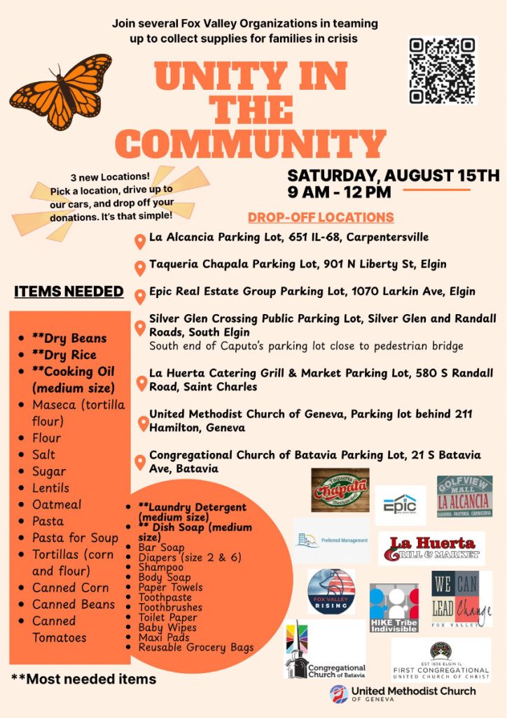 unity in the community august 2026